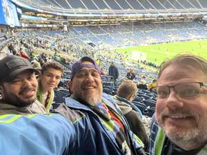 John attended Seattle Sounders FC - MLS vs Houston Dynamo FC on Oct 28th 2024 via VetTix 