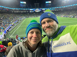 Chelsie attended Seattle Sounders FC - MLS vs Houston Dynamo FC on Oct 28th 2024 via VetTix 