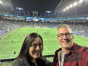 Aaron attended Seattle Sounders FC - MLS vs Houston Dynamo FC on Oct 28th 2024 via VetTix 