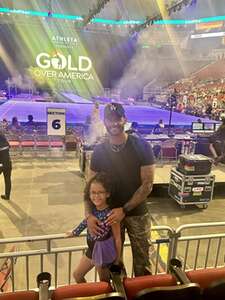 Ryan attended Gold Over America Tour Starring Simone Biles on Oct 30th 2024 via VetTix 