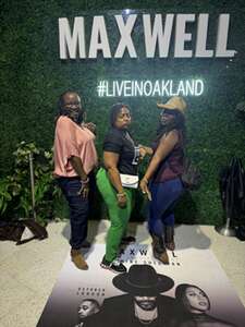 Maxwell: The Serenade Tour with Jazmine Sullivan and October London 