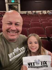 Christian attended Peter Pan on Oct 30th 2024 via VetTix 