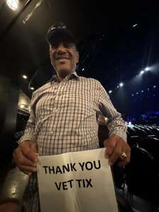 keena attended Gladys Knight on Oct 29th 2024 via VetTix 