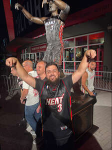 Edwin attended Miami Heat - NBA vs Detroit Pistons on Oct 28th 2024 via VetTix 