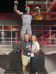 Adam attended Miami Heat - NBA vs Detroit Pistons on Oct 28th 2024 via VetTix 