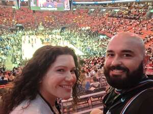 Chris attended Miami Heat - NBA vs Detroit Pistons on Oct 28th 2024 via VetTix 