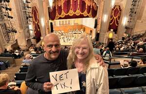 Debra and Rick-US Navy Veterans attended Dvorak's New World Symphony on Oct 28th 2024 via VetTix 