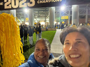 Patricia attended Michigan Wolverines - NCAA Football vs Michigan State Spartans on Oct 26th 2024 via VetTix 