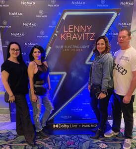 April attended Lenny Kravitz: Blue Electric Light Las Vegas on Oct 26th 2024 via VetTix 