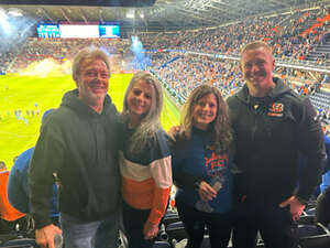 Justin attended FC Cincinnati - MLS vs New York City FC on Oct 28th 2024 via VetTix 