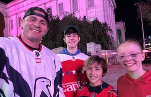 Zachary attended Washington Capitals - NHL vs New York Rangers on Oct 29th 2024 via VetTix 