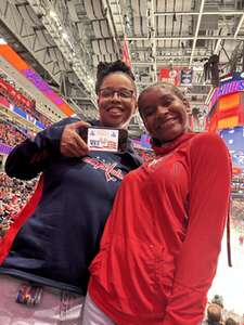 Ebony attended Washington Capitals - NHL vs New York Rangers on Oct 29th 2024 via VetTix 