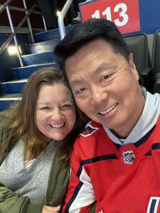 Jimmy attended Washington Capitals - NHL vs New York Rangers on Oct 29th 2024 via VetTix 