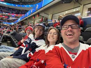 Robert attended Washington Capitals - NHL vs New York Rangers on Oct 29th 2024 via VetTix 