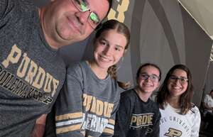 Jon attended Purdue Boilermakers - NCAA Men's Basketball vs Grand Valley State Lakers on Oct 30th 2024 via VetTix 