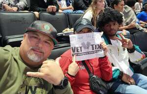 JAMES attended Washington Wizards - NBA vs Atlanta Hawks on Oct 30th 2024 via VetTix 