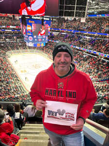 Capitals vs Ducks (Caps Canines Night)