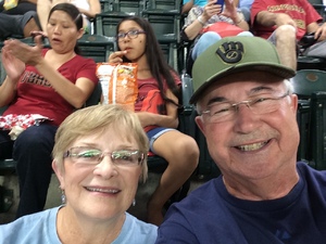 Robert attended Arizona Diamondbacks vs. Milwaukee Brewers - MLB on Jun 10th 2017 via VetTix 