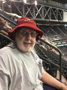 Thomas attended Arizona Diamondbacks vs. Milwaukee Brewers - MLB on Jun 10th 2017 via VetTix 