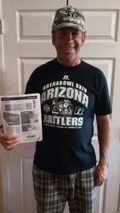 Paul attended Arizona Rattlers vs. Nebraska Danger - IFL on May 28th 2017 via VetTix 