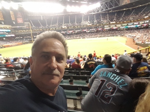Raymond attended Arizona Diamondbacks vs. Atlanta Braves - MLB on Jul 24th 2017 via VetTix 