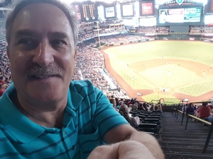 Deb attended Arizona Diamondbacks vs. Atlanta Braves - MLB on Jul 26th 2017 via VetTix 