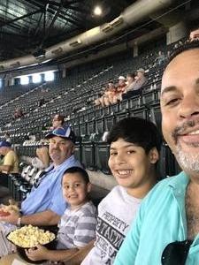 Jose Chavez Sr attended Arizona Diamondbacks vs. Atlanta Braves - MLB on Jul 26th 2017 via VetTix 