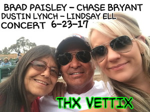 Brad Paisley With Special Guest Dustin Lynch, Chase Bryant, and Lindsay Ell - Reserved Seats