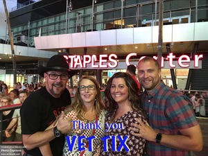 Brian Briggs attended Soul2Soul Tour With Tim McGraw and Faith Hill on Jul 14th 2017 via VetTix 