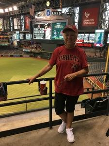 Donna attended Arizona Diamondbacks vs. Colorado Rockies - MLB on Sep 12th 2017 via VetTix 