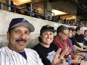 Rene attended Arizona Diamondbacks vs. Colorado Rockies - MLB on Sep 14th 2017 via VetTix 