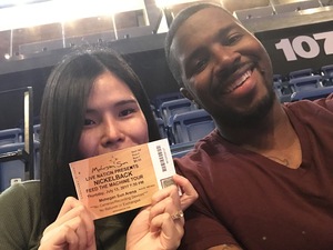 Tramal attended Nickelback - Feed the Machine Tour With Special Guest Daughtry and Shaman's Harvest on Jul 13th 2017 via VetTix 