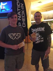 Michael attended Nickelback - Feed the Machine Tour With Special Guest Daughtry and Shaman's Harvest on Jul 13th 2017 via VetTix 