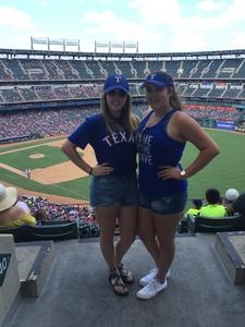 Dale attended Texas Rangers vs. Baltimore Orioles - MLB on Jul 30th 2017 via VetTix 