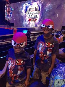 Anibal attended Marvel Universe Live! Age of Heroes - Tickets Good for Sunday 3: 00 Pm Show Only on Jul 9th 2017 via VetTix 