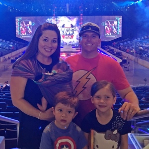 Christopher attended Marvel Universe Live! Age of Heroes - Tickets Good for Sunday 3: 00 Pm Show Only on Jul 9th 2017 via VetTix 
