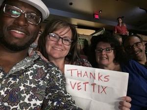 Darius attended Daryl Hall and John Oates and Tears for Fears With a Special Acoustic Performance by Allen Stone on Jul 17th 2017 via VetTix 
