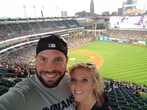 Chad attended Cleveland Indians vs. Colorado Rockies - MLB on Aug 8th 2017 via VetTix 
