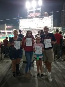 Dave attended Cleveland Indians vs. Colorado Rockies - MLB on Aug 8th 2017 via VetTix 