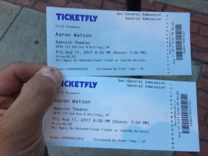 Aaron Watson - Live in Concert