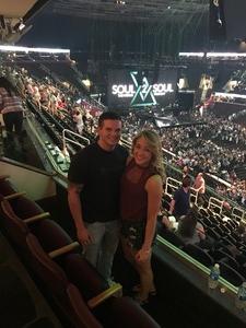 Jake attended Soul2Soul Tour With Tim McGraw and Faith Hill on Aug 17th 2017 via VetTix 