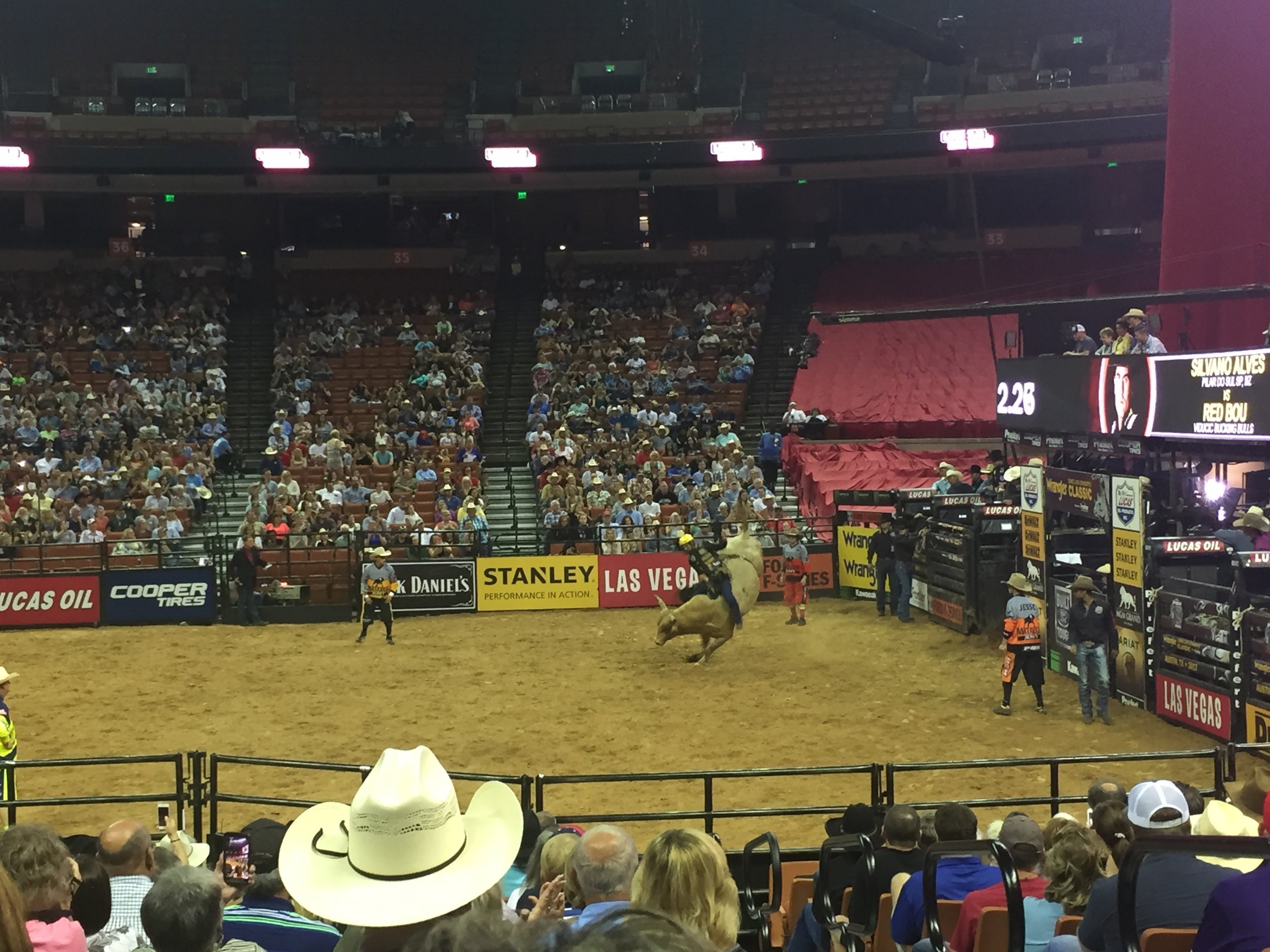 Event Feedback: Professional Bull Riding - Wrangler Long Live Cowboys  Classic - Sunday