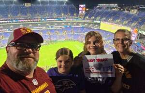 Baltimore Ravens - NFL vs Washington Commanders