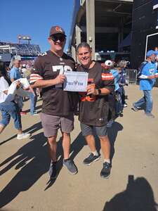 Tennessee Titans - NFL vs Cleveland Browns