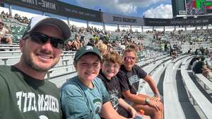 Michigan State Spartans - NCAA Football vs Eastern Michigan University