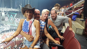 Eric attended Soul2Soul Tour With Tim McGraw and Faith Hill on Aug 18th 2017 via VetTix 
