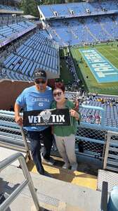 UNC-Chapel Hill Tar Heels - NCAA Football vs East Tennessee State Buccaneers