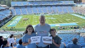 UNC-Chapel Hill Tar Heels - NCAA Football vs East Tennessee State Buccaneers