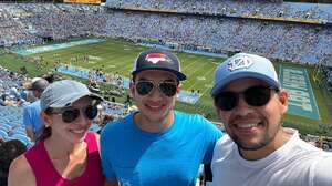 UNC-Chapel Hill Tar Heels - NCAA Football vs East Tennessee State Buccaneers