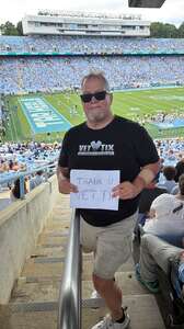 UNC-Chapel Hill Tar Heels - NCAA Football vs East Tennessee State Buccaneers
